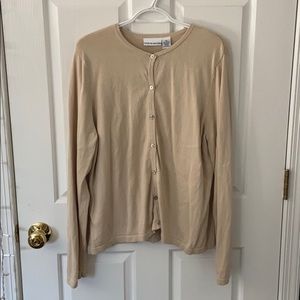 Croft and Barrow button up cardigan